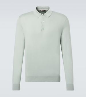 Loro Piana Cotton Polo Shirt - Green