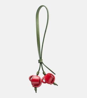 Jacquemus Les Cerises Small Leather Bag Charm - Red