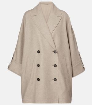 Brunello Cucinelli Cappotto Oversize - Neutro