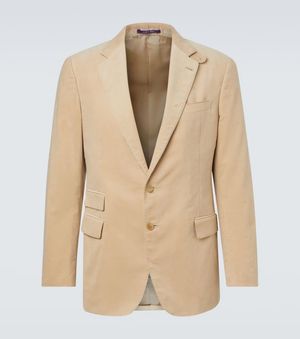 Ralph Lauren Cotton Corduroy Blazer - Natural