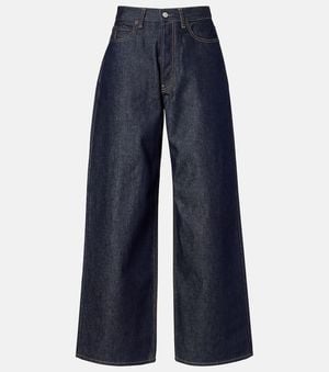 Acne Studios 1981 Mid-Rise Wide-Leg Jeans - Blue