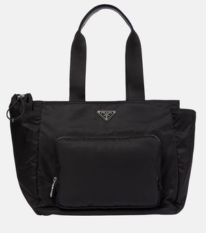 Prada Wickeltasche Aus Re-Nylon - Schwarz