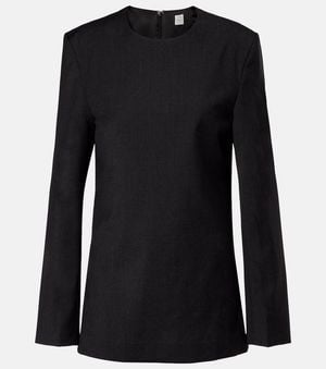 TOTEME Blouse En Laine - Noir