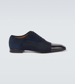 Christian Louboutin Zapatos Oxford Greggo De Piel - Azul