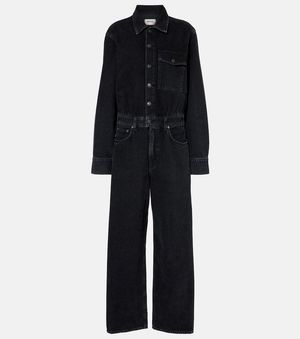 Agolde Jumpsuit Tane Aus Denim - Schwarz