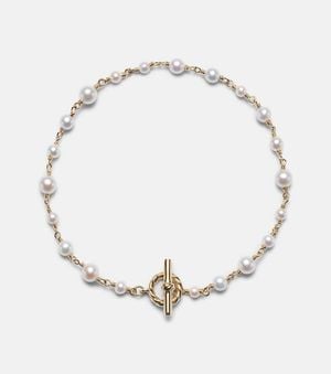 David Yurman Bracelet Pearl Classics En Or 18 Ct Et Perles - Métallisé