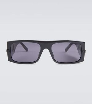 Givenchy Square Acetate Sunglasses - Blue