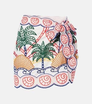 FARM Rio Wickelrock Aus Baumwolle - Weiß