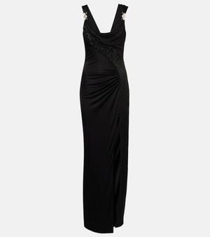 Versace Jersey Gown - Black