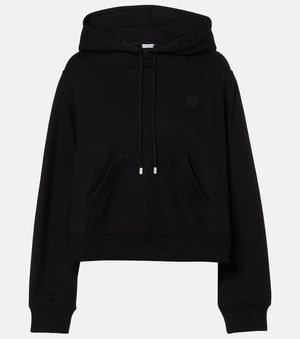 Loewe Hoodie Anagram Aus Jersey - Schwarz