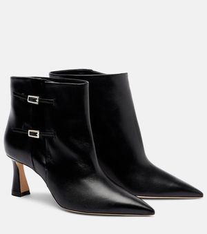 Malone Souliers Bottines Norma 70 En Cuir - Noir