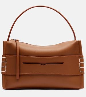 JW Anderson Sac Loafer En Cuir - Marron