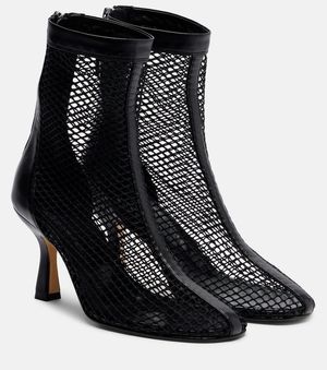 Souliers Martinez Ankle Boots Fira Mit Leder - Schwarz