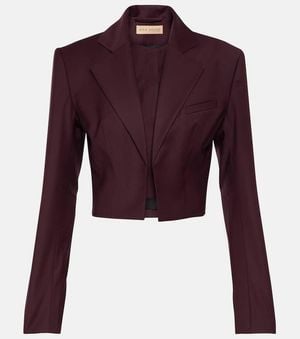 AYA MUSE Blazer Cropped Sylva - Viola