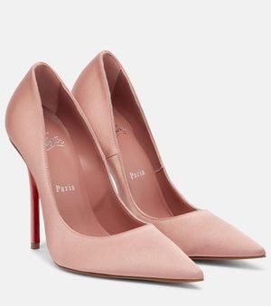 Christian Louboutin Pumps Miss Z 120 Aus Satin - Pink
