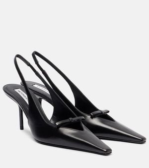 Victoria Beckham Slingback-Pumps 75 Aus Leder - Schwarz
