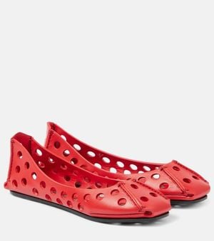 Alaïa Ballet Flat - Red
