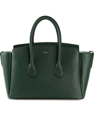 Bally Sommet Buffalo-Leather Tote - Green