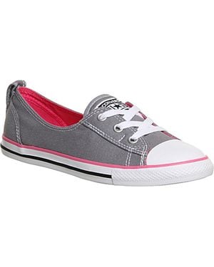 Converse Ctas Ballet Lace Trainers - For Women - Grey