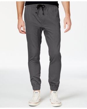 Retrofit Men's Twill Jogger Pants - Gray