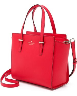 Kate Spade Small Hayden Satchel - Cherry Liqueur - Red