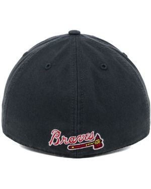 '47 Atlanta Braves Mlb Hot Corner Franchise Cap - Gray