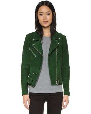 VEDA Jayne Suede Jacket - Green