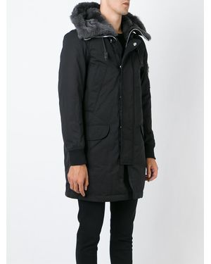 Emporio Armani Parka Coat - Black