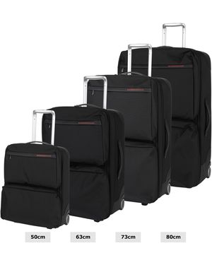 Mandarina Duck Work Two–wheel Trolley 80cm - Black