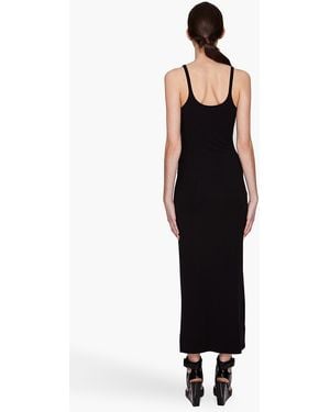 T By Alexander Wang Cami Tank Maxi Dress - Black
