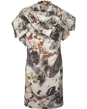 AllSaints Spring Forest Nami Dress - Grey