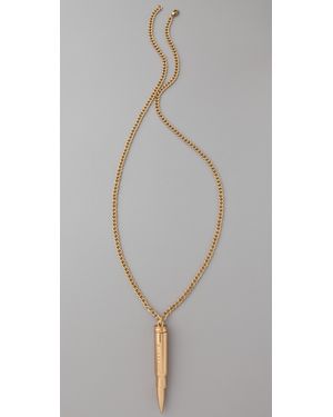 CC SKYE Secret Bullet Necklace - Metallic