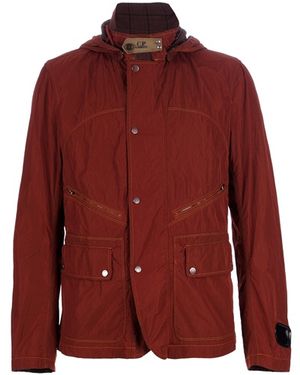 C.P. Company Watch Viewer Goggle Jacket - Brown