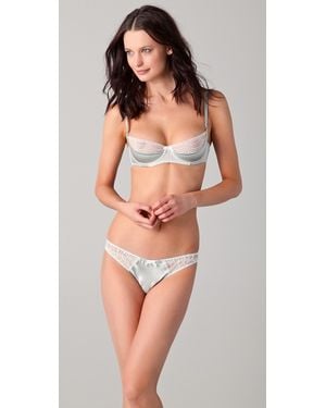 Myla Antoinette Half Padded Demi Bra - Blue