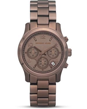 Michael Kors Michael Womens Chocolate Brown Watch 39mm