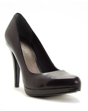 Nine west black platform pumps hot sale