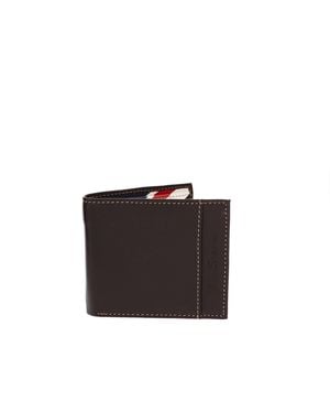 Ben Sherman Wallet with Union Jack Print - Black