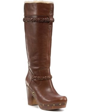 UGG Savanna Clog Boots - Brown