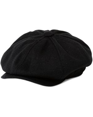 Sean John Rerun Knit Cabbie Hat - Black
