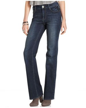 DKNY Soho Bootcutleg Jeans Chelsea Wash - Blue