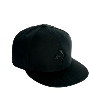 Converse Snapback Cap - Black