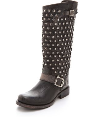 Frye Jenna Disc Boots - Black