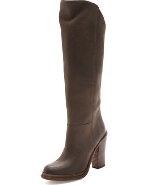 Vera Wang Kai Knee High Boots - Brown