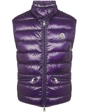 Moncler Gui Gilet - Purple