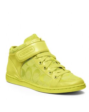 COACH Zoey Sneaker - Yellow