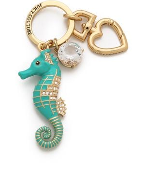 Juicy Couture Seahorse Key Fob - Metallic