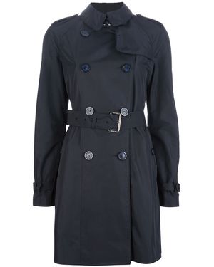 Moncler Lorraine Trench Coat - Blue