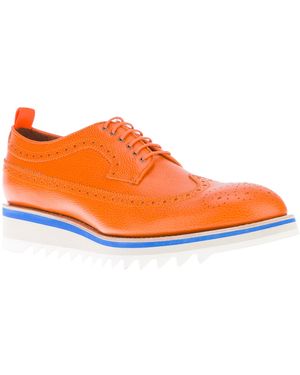 DSquared² Serrated Sole Brogues - Orange