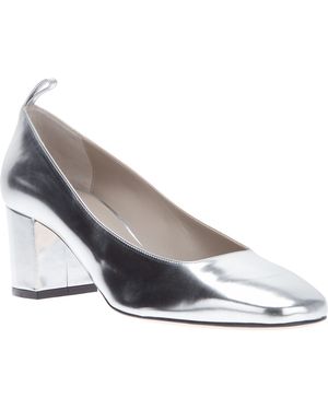 Sofie D'Hoore Block Heel Pumps - Metallic