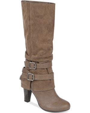 Fergie Fergalicious Boots Cruel Slouch Boots - Natural